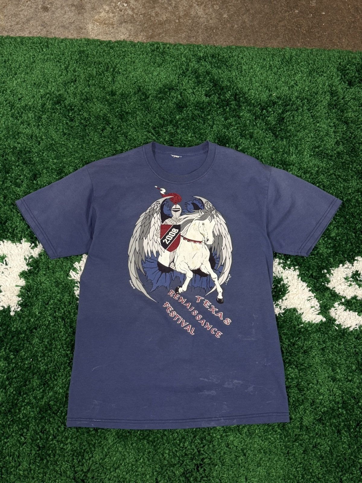 Other RARE Vintage Texas Renaissance Festival Knight Medieval Tee Size US M / EU 48-50 / 2 - 1 Thumbnail