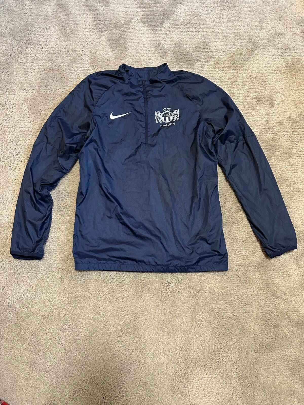 Nike Nike FC Zurich Training Top Jacket 1/4 Zip Sz S Size US S / EU 44-46 / 1 - 1 Thumbnail