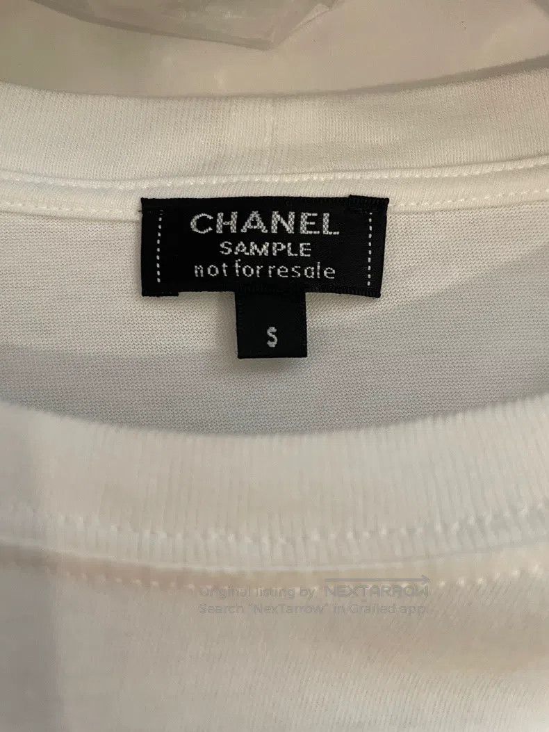 Chanel Chanel Monte Carlo letter rhinestone T-shirt Size S / US 4 / IT 40 - 6 Thumbnail