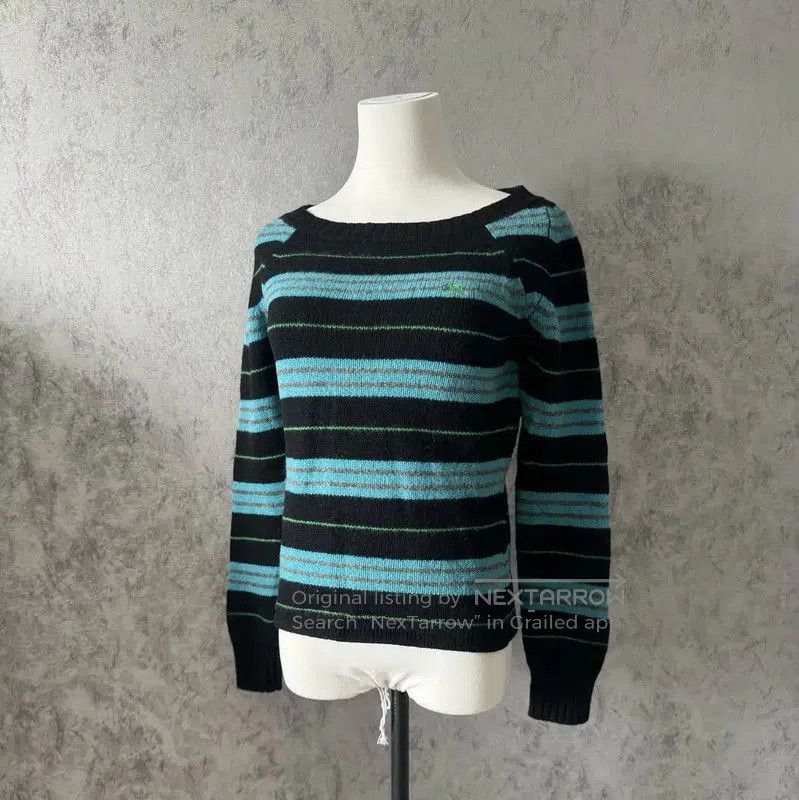Burberry Burberry Color Block Wool Striped Sweater. Size M / US 6-8 / IT 42-44 - 1 Thumbnail
