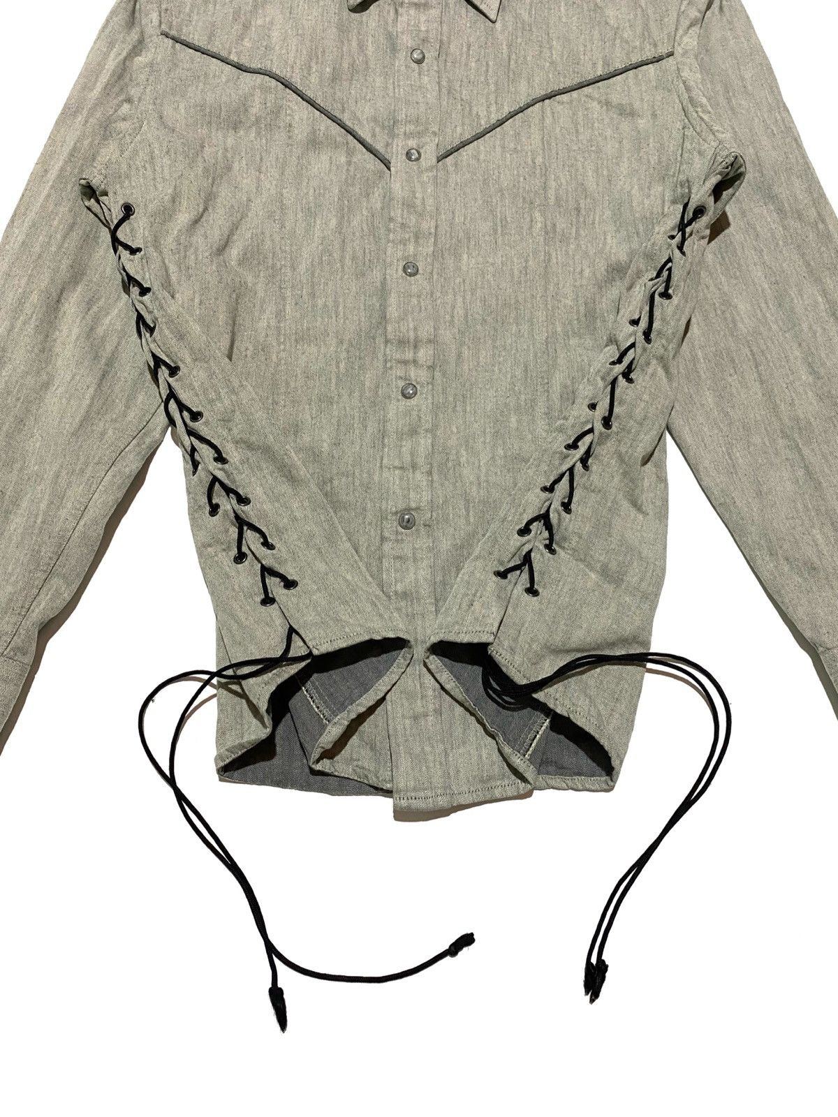 If Six Was Nine × Japanese Brand × KMRii JAPANESE BRAND CREATE BAREFOOT BONDAGE SHIRT Size US M / EU 48-50 / 2 - 3 Thumbnail