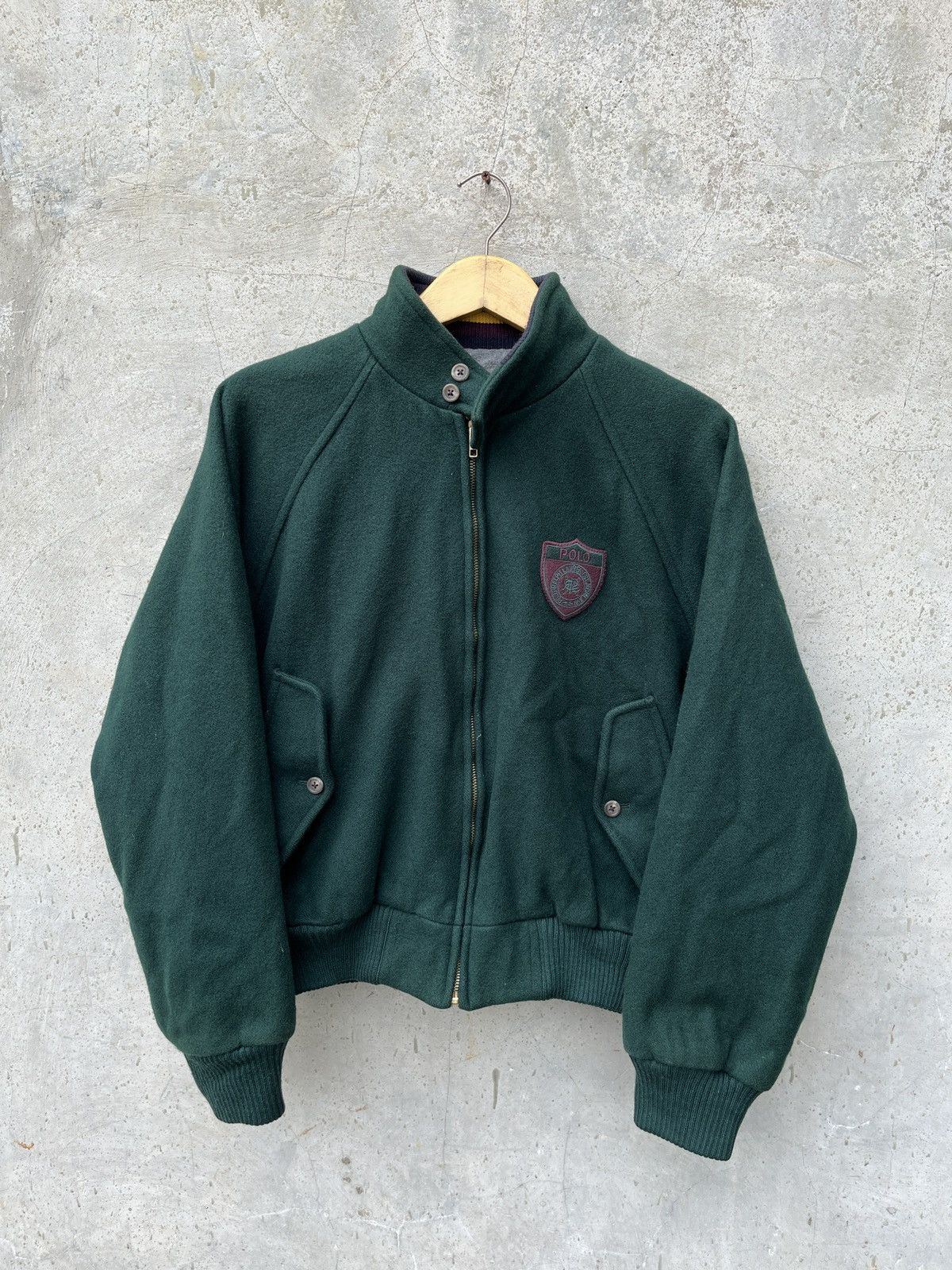 Polo Ralph Lauren vintage polo ralph lauren wool jacket | Grailed