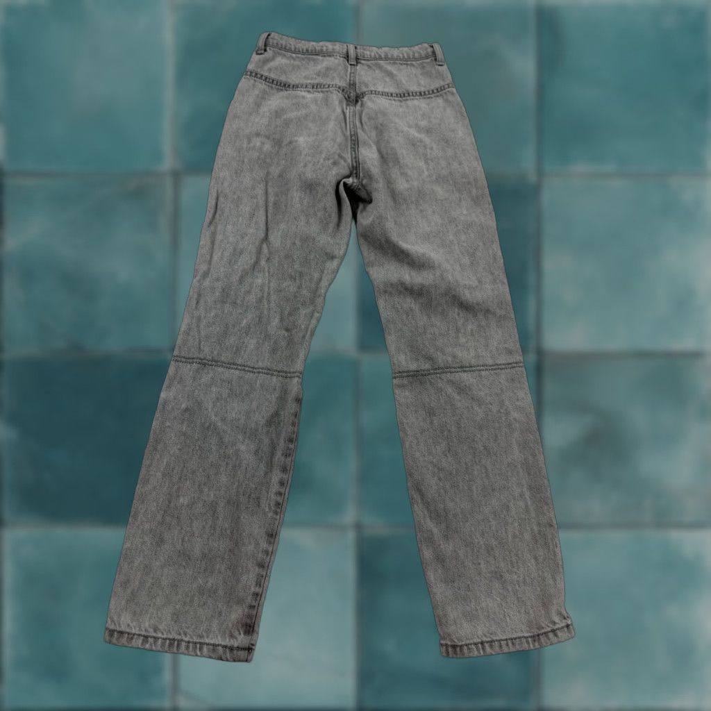 Bdg BDG Jeans Womens 24 Gray Acid Wash Balloon Mom High Waist Retro Urban Denim 5-Pocket Womens Size 42" / US 20 - 1 Thumbnail