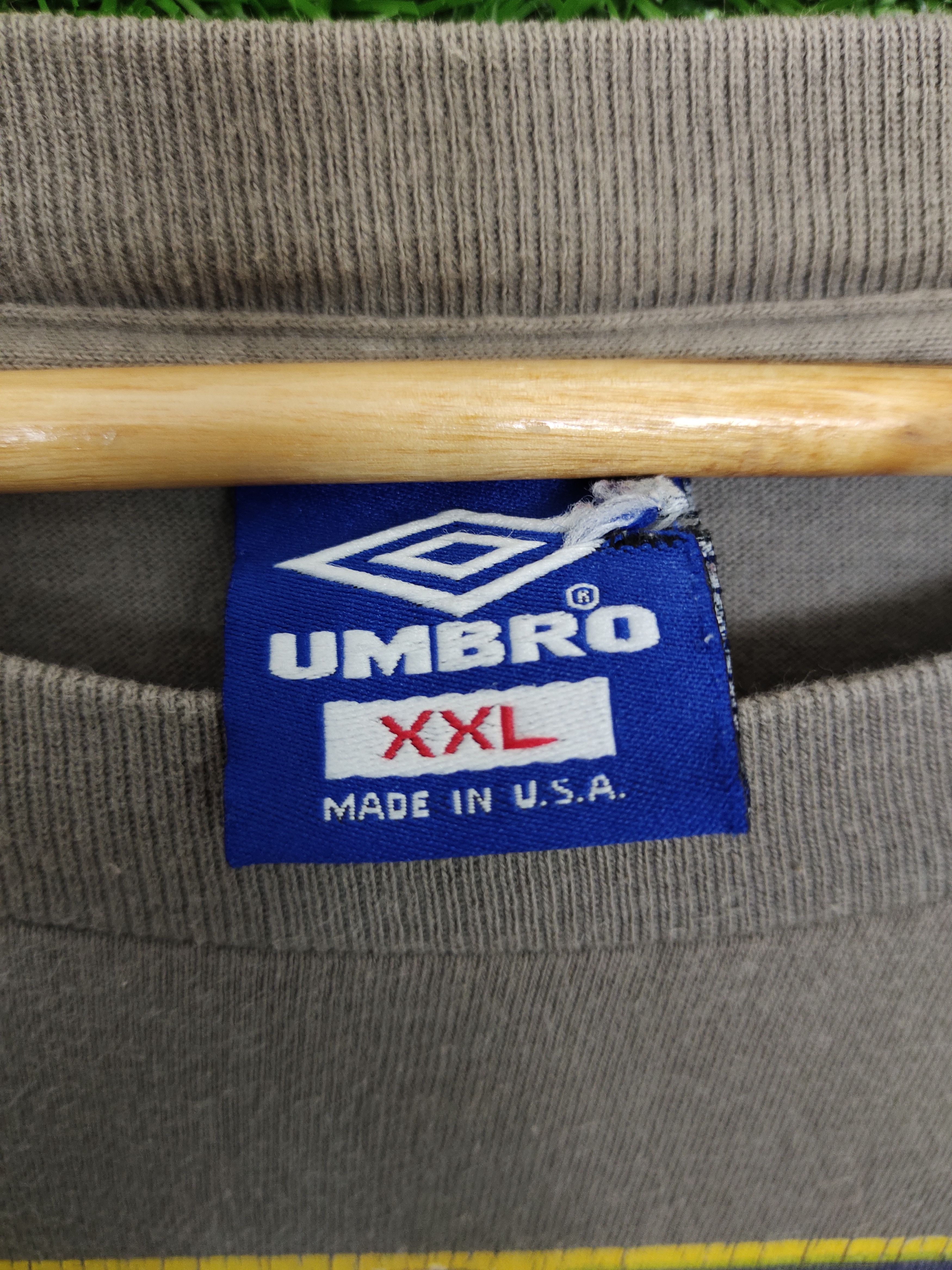 Umbro Vintage Umbro Global Psychedelic Earth Artwork T Shirt Size US XXL / EU 58 / 5 - 6 Thumbnail