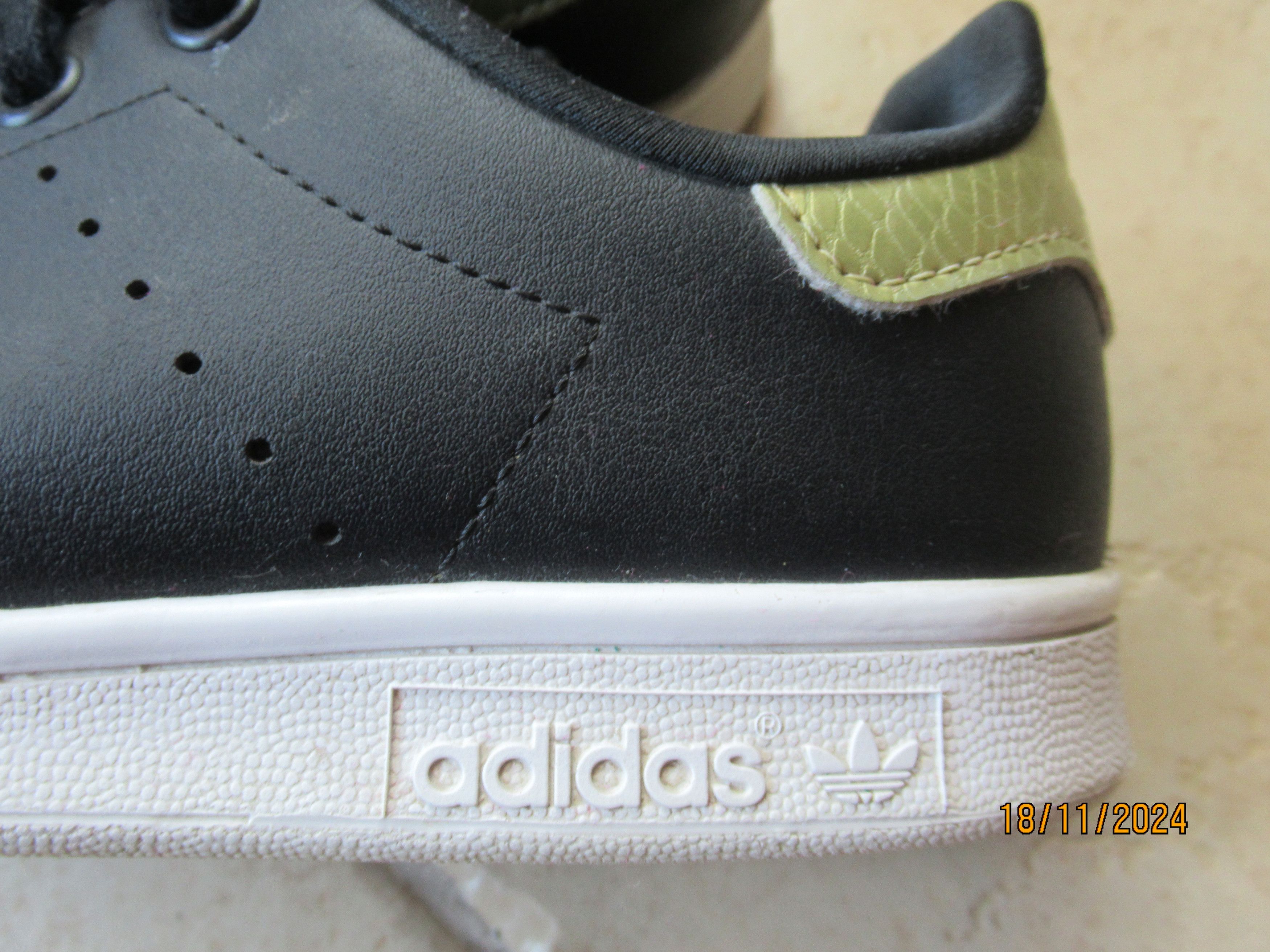 Adidas Adidas Stan Smith black Size US 5 / IT 35 - 8 Thumbnail