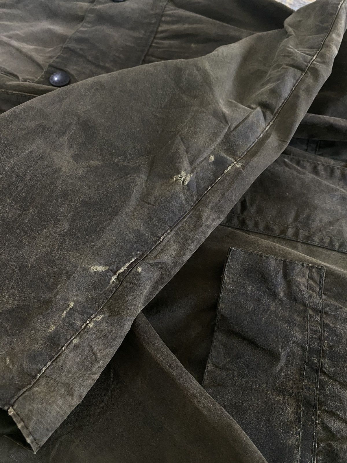 Barbour Barbour Bedale Waxed Cotton Jacket Made England Size US S / EU 44-46 / 1 - 9 Thumbnail