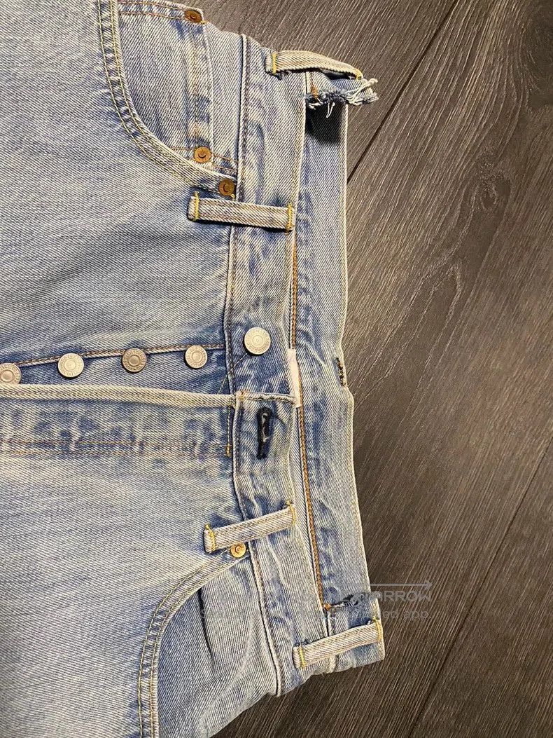 Vetements Deconstructed Denim Pants by Vetements. Size US 34 / EU 50 - 4 Thumbnail