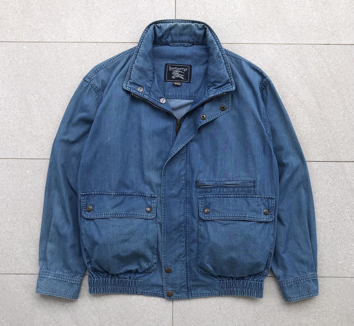 Burberry Prorsum Vintage Burberrys Prorsum Blouson Cargo Pocket Bomber Jacket Size US M / EU 48-50 / 2 - 6 Thumbnail