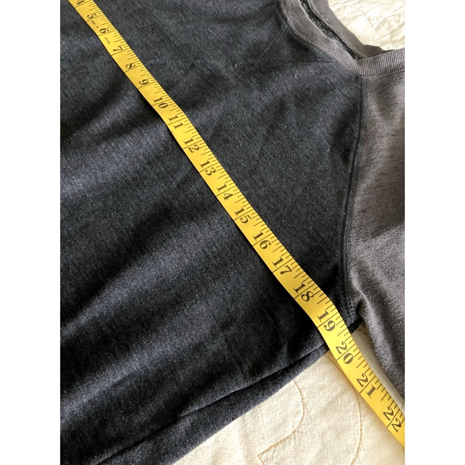 Element Element Sweatshirt Men’s Pullover Grey Black Solid Logo 25" Regular Small Size US S / EU 44-46 / 1 - 4 Thumbnail