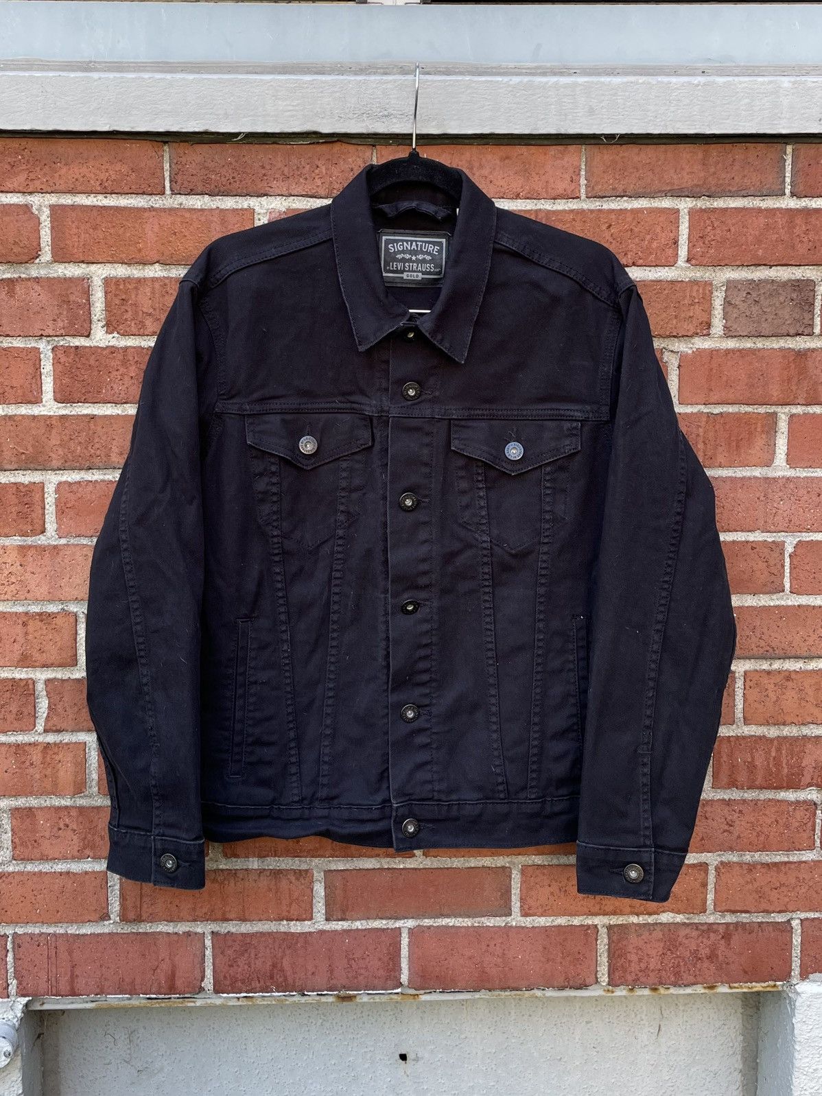Levi's Levis Strauss & Co Signature Gold Trucker Denim Jacket Size US M / EU 48-50 / 2 - 1 Thumbnail