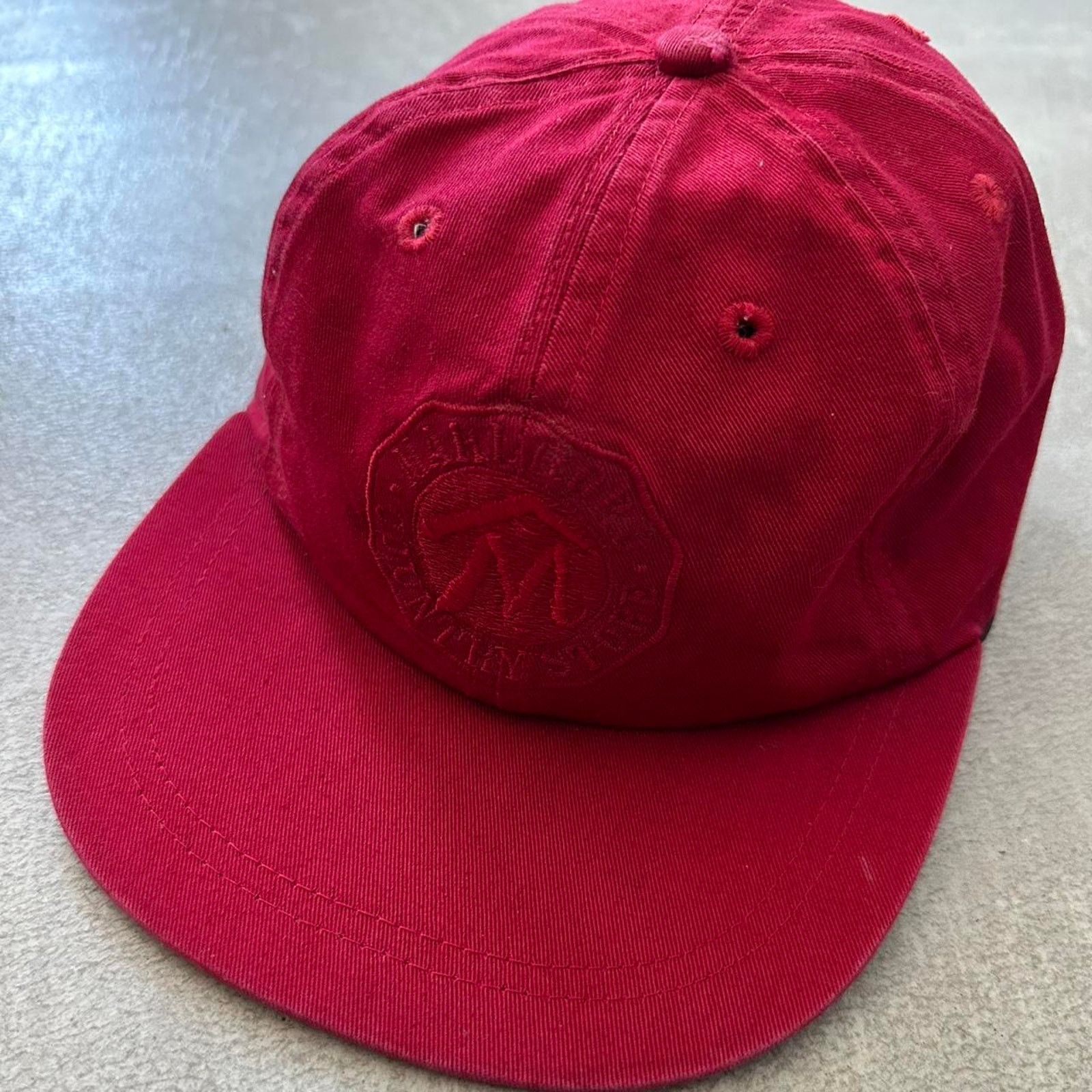 Marlboro Vintage Marlboro Strapback Red Embroidered Logo Hat Size ONE SIZE - 1 Thumbnail