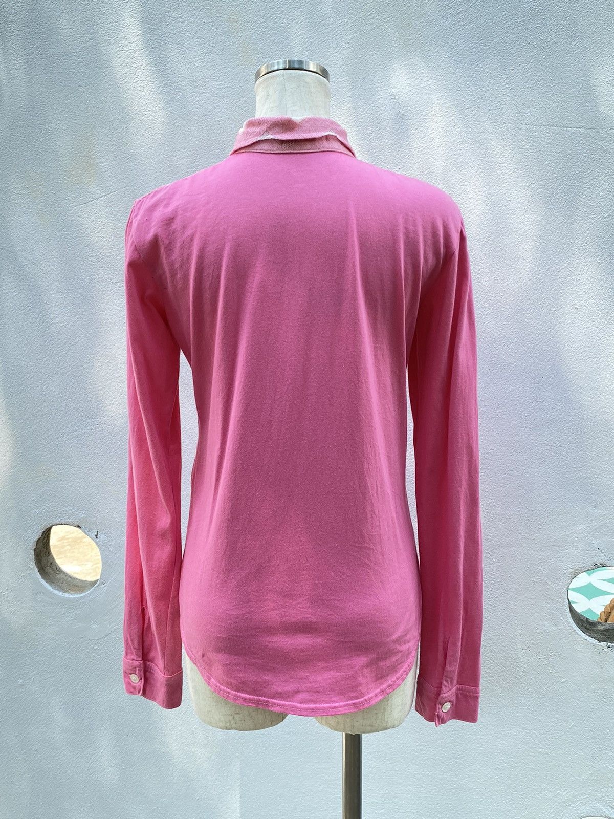 Y's × Yohji Yamamoto WXYZ Yohji Yamamoto Pastel pink plaid shirt Size S / US 4 / IT 40 - 2 Thumbnail
