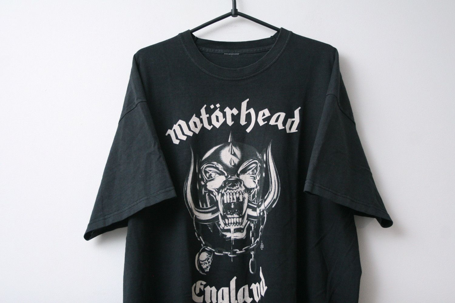 Band Tees Vintage Motorhead Skull Everything Louder Metal T Shirt Size US XL / EU 56 / 4 - 2 Thumbnail