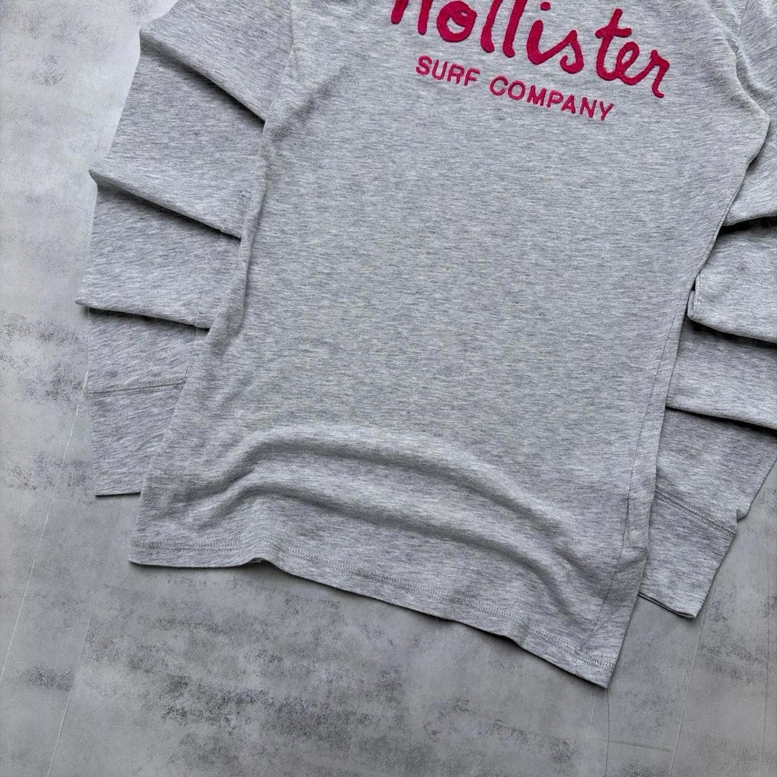Other Y2K Grey Hollister Surf Grunge Long Sleeve Shirt Size S / US 4 / IT 40 - 4 Thumbnail