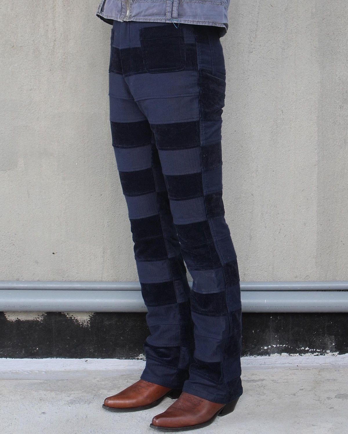 20471120 2000S IHHI JAPAN CORDUROY HAGI PANTS Size 33" - 2 Thumbnail