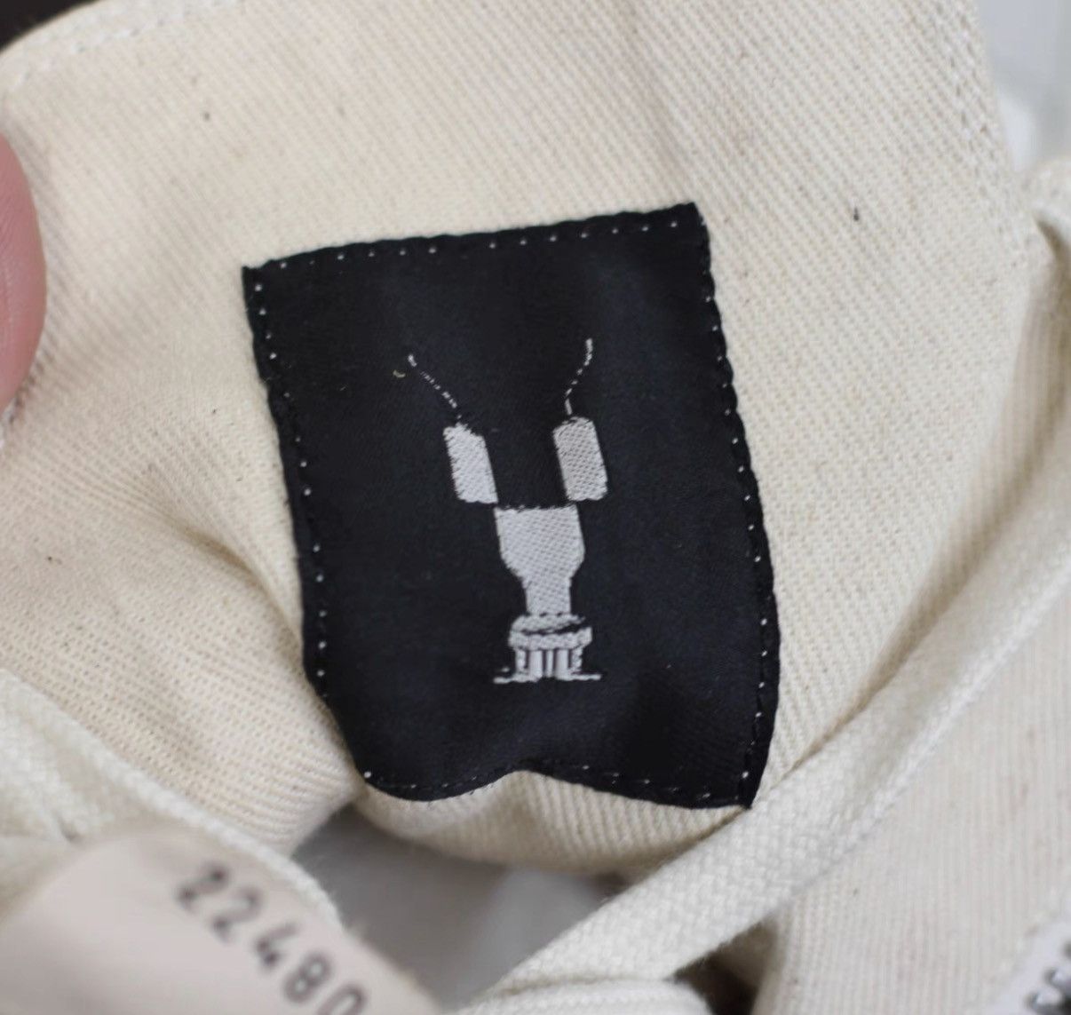 Rick Owens Rick Owens DRKSHDW High-Top Nylon & Silk Panel Sneakers Size US 5 / IT 35 - 8 Thumbnail