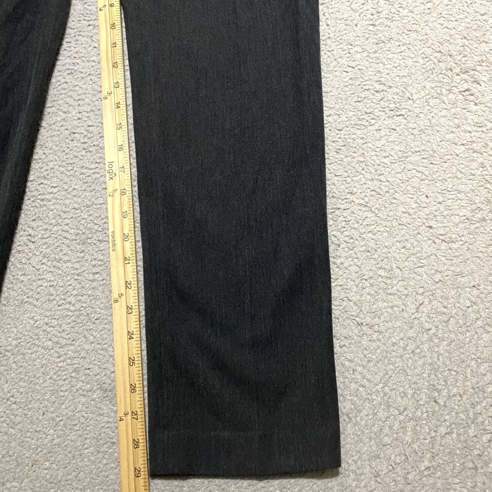 Talbots Talbots Womens Pants sz 6 Gray Straight Office Business High Rise Dress Pants Size 28" / US 6 / IT 42 - 6 Thumbnail