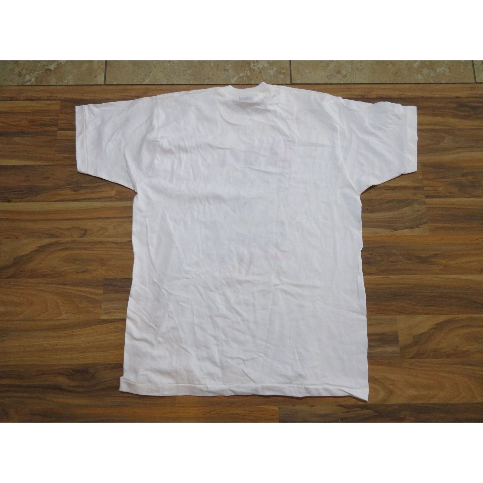 Fruit Of The Loom 90s Bulldog Dont Be A P#@% Funny Dog Cat White T-shirt Sz XL Size US XL / EU 56 / 4 - 3 Thumbnail