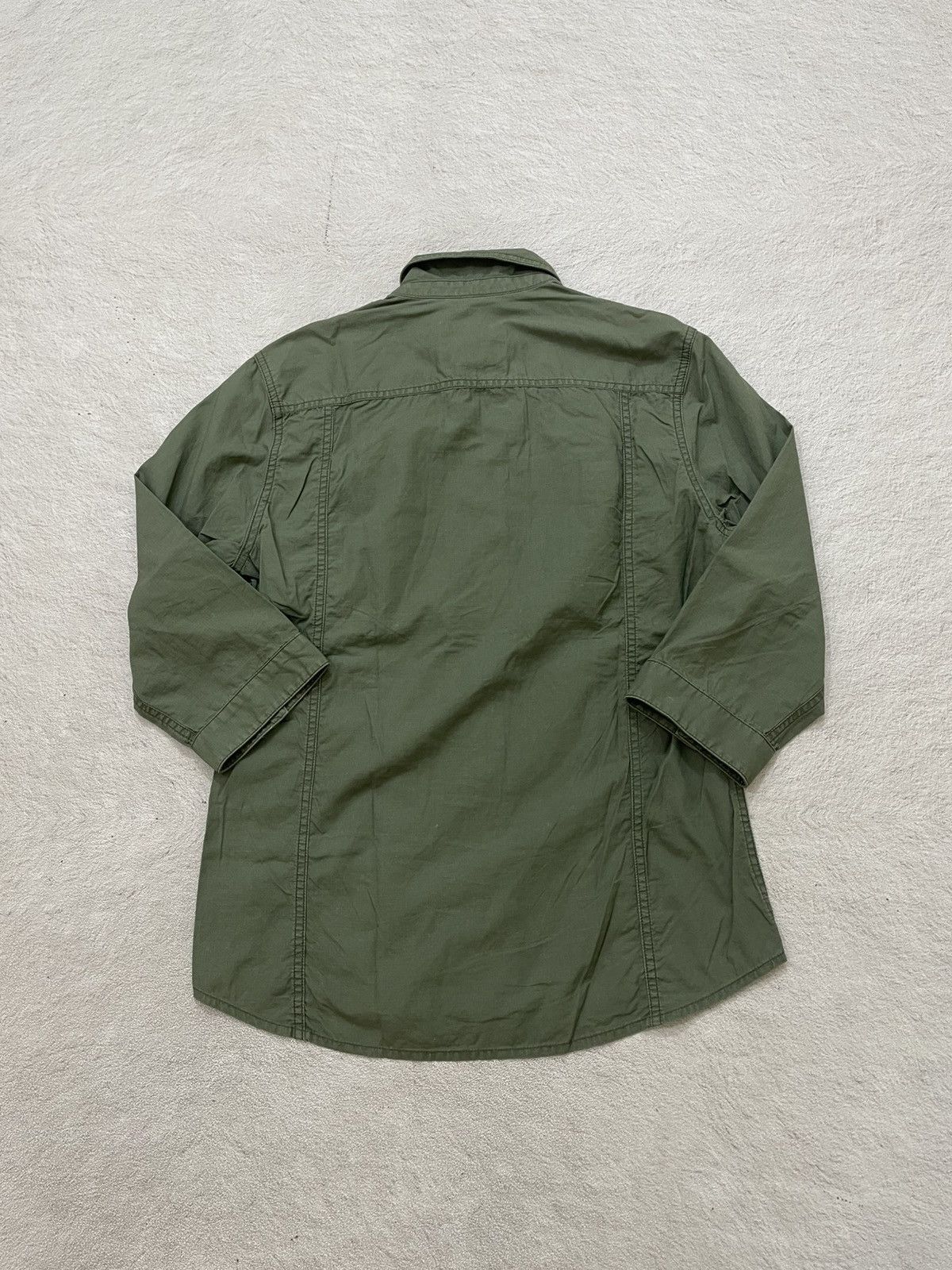 291295=Homme 291295=home Shirt Olive Utility Multi Pocket 14th if6was9 Size US M / EU 48-50 / 2 - 9 Thumbnail
