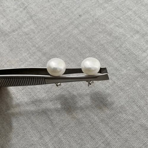 Other Natural freshwater Pearl earrings silver 925 Size ONE SIZE - 3 Thumbnail