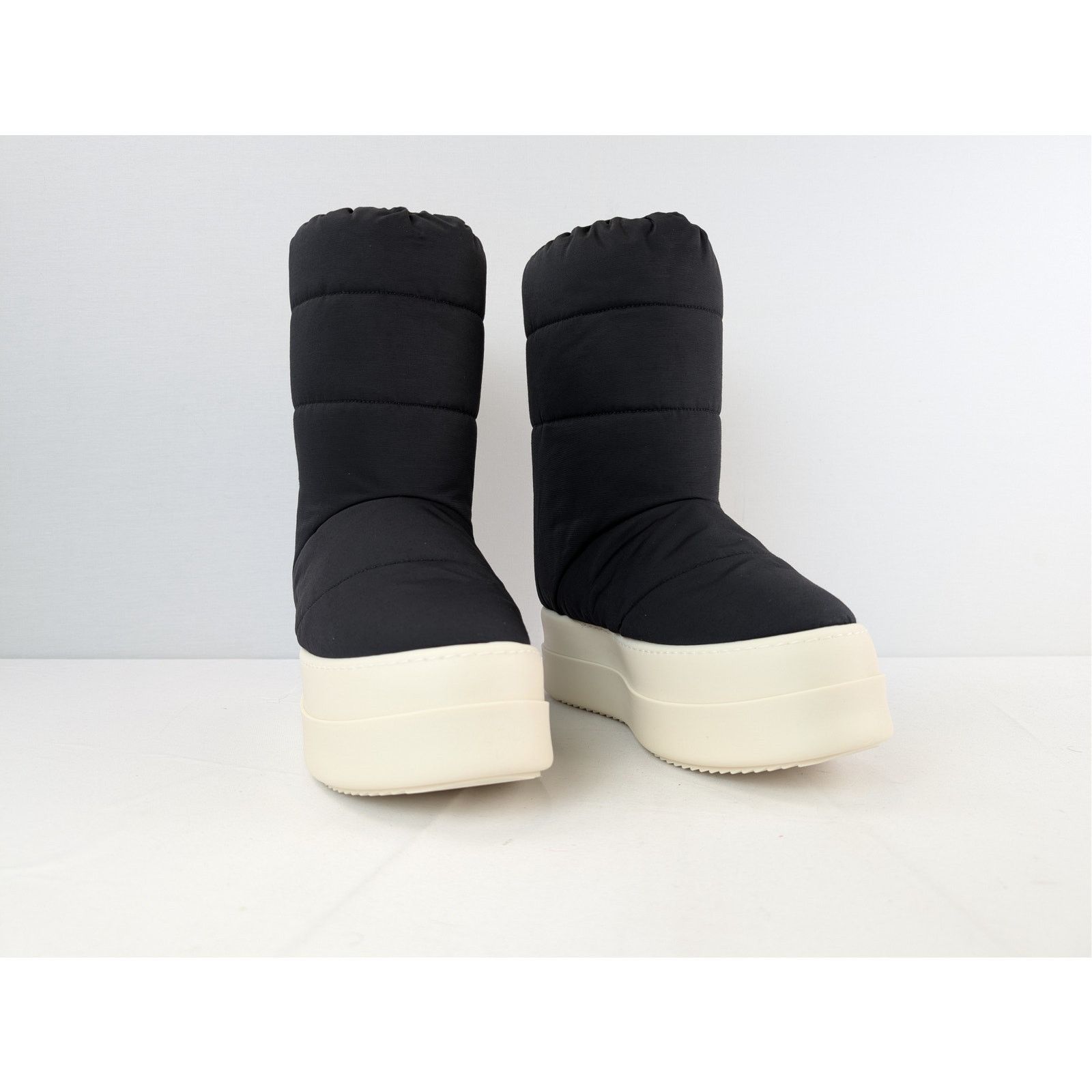 Rick Owens Drkshdw o1rshd1 Mega Bumper Lunar Boots in Black/White Size US 10 / EU 43 - 5 Thumbnail