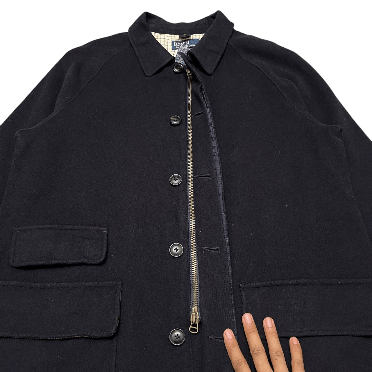 Polo Ralph Lauren Vintage Polo Ralph Lauren Wool Jacket Size US M / EU 48-50 / 2 - 8 Thumbnail