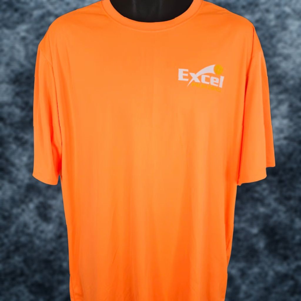 Port & Company Port & Company Pickleball T Shirt Mens XL Orange Performance Tee Short Sleeve Crew Neck Sports 2020s Size US XL / EU 56 / 4 - 1 Thumbnail