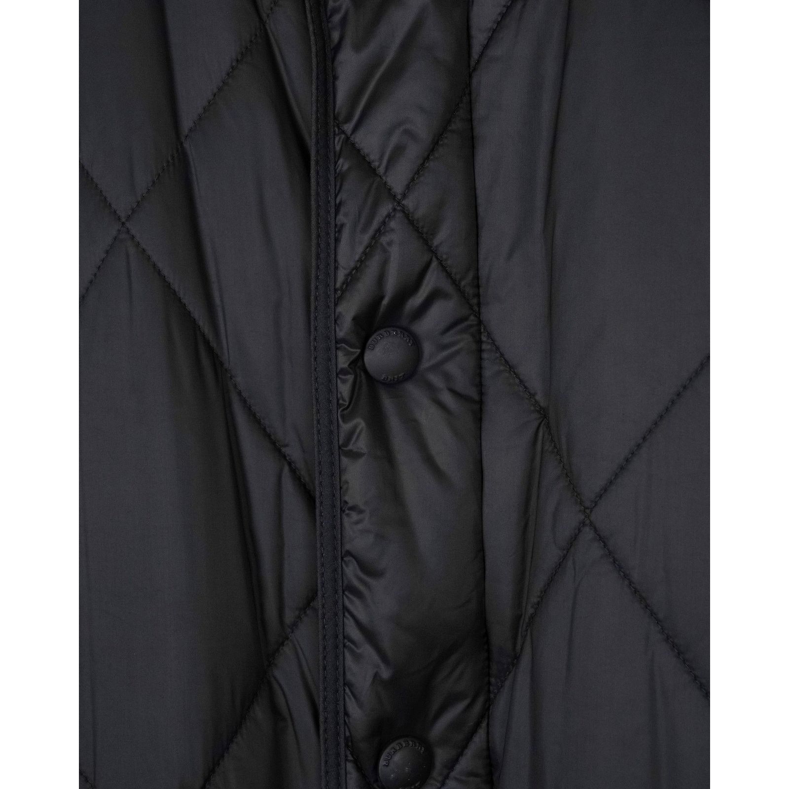 Burberry Burberry brit black quilted lamb leather wool vintage jacket Size US M / EU 48-50 / 2 - 9 Thumbnail