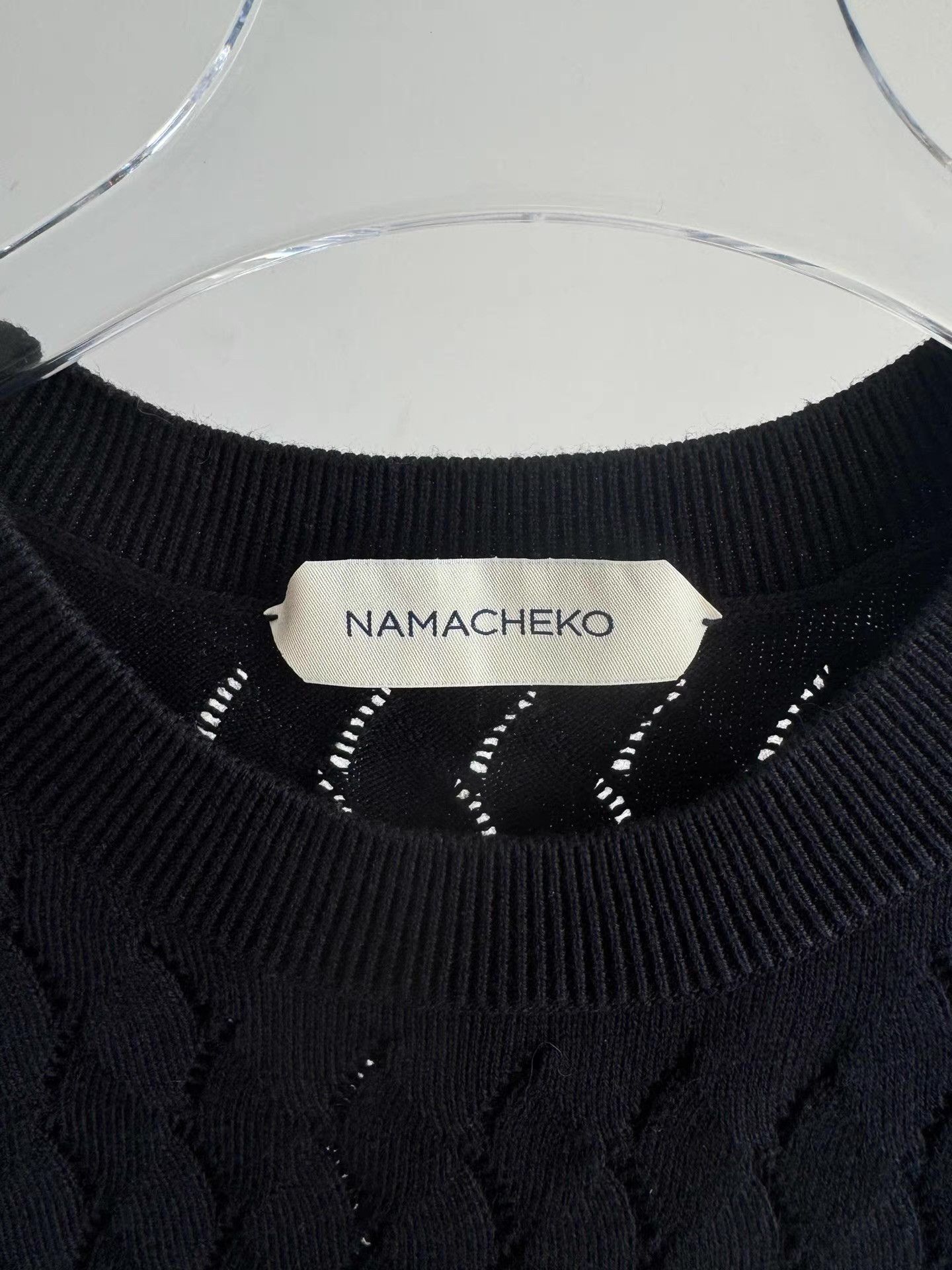 Namacheko Namacheko Knitted Cutout Vest Q17 Size US S / EU 44-46 / 1 - 4 Thumbnail