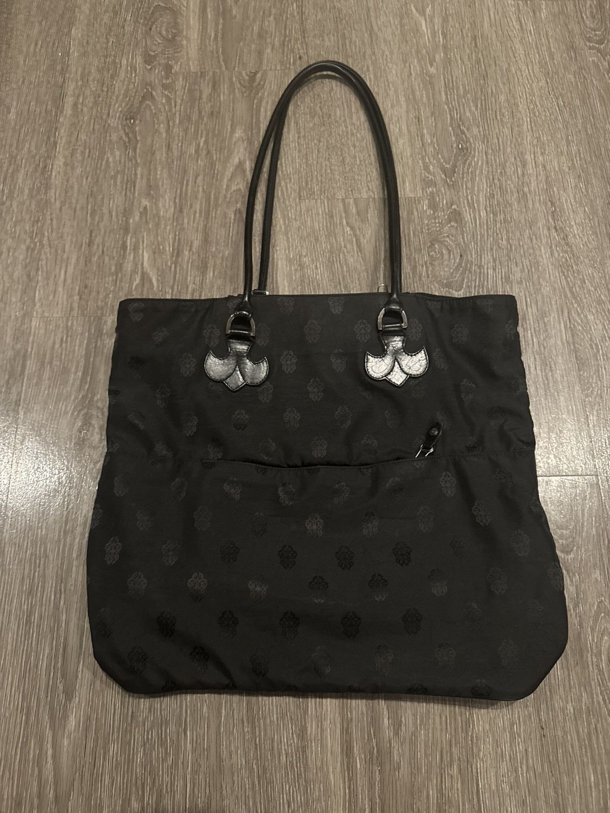 Chrome Hearts Chrome Hearts Vintage Dagger Motif Nylon Tote Bag Size ONE SIZE - 5 Thumbnail