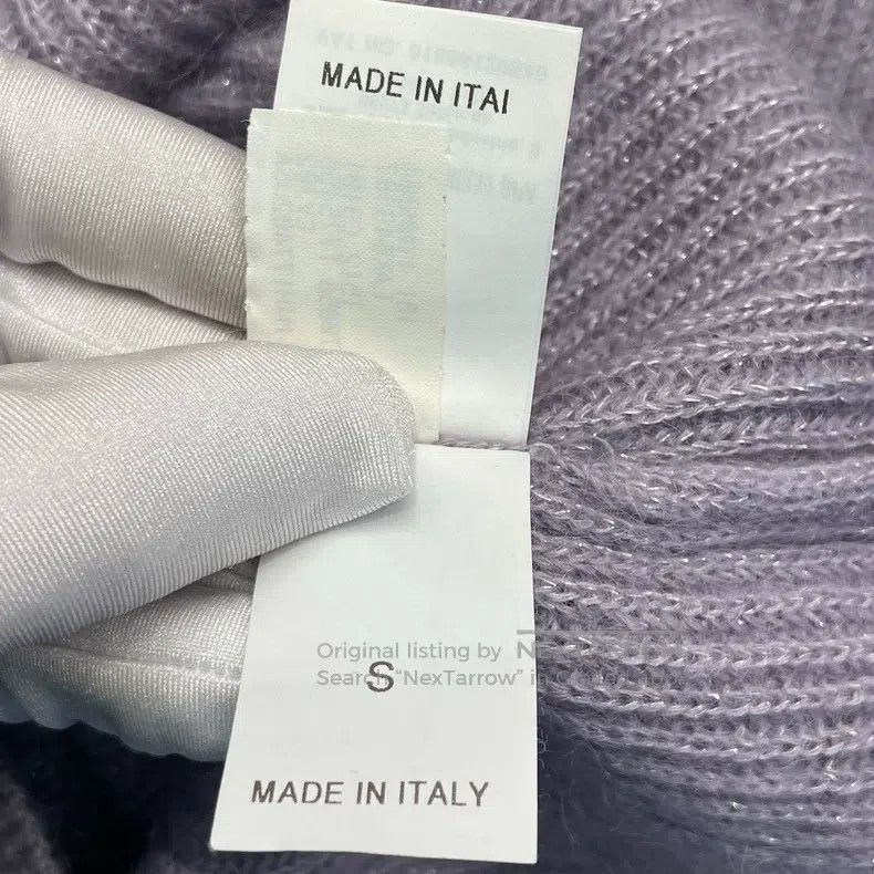 Brunello Cucinelli Brunello Cucinelli Lavender Nylon Mohair Sweater Size S / US 4 / IT 40 - 4 Thumbnail
