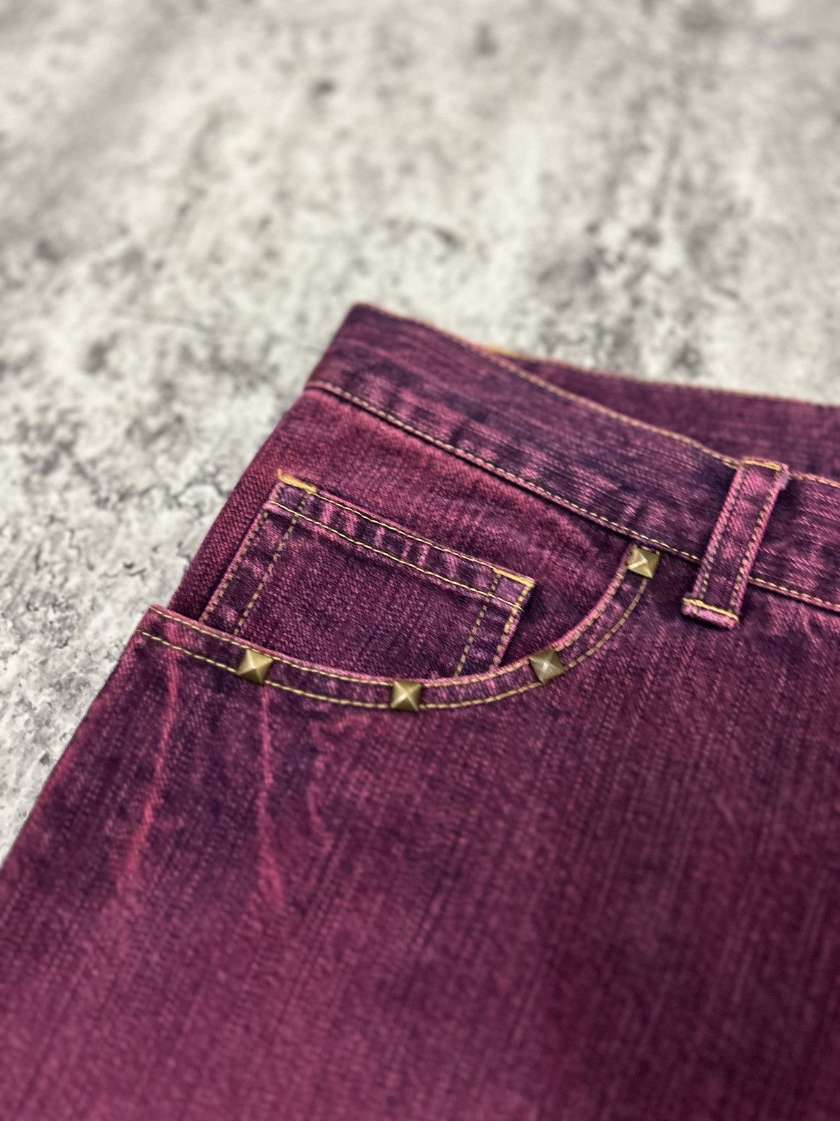 Vintage Rustenburg Homme Scorpion Distressed Jeans Size US 32 / EU 48 - 8 Thumbnail
