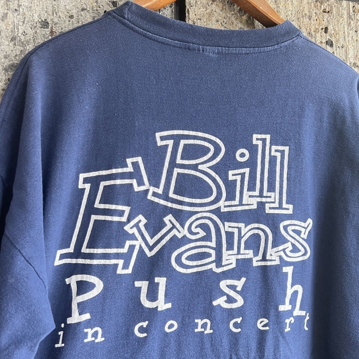 Band Tees 1994 Bill Evans & Push Band Tour Concert Tee Shirt Jazz Size US XL / EU 56 / 4 - 10 Thumbnail