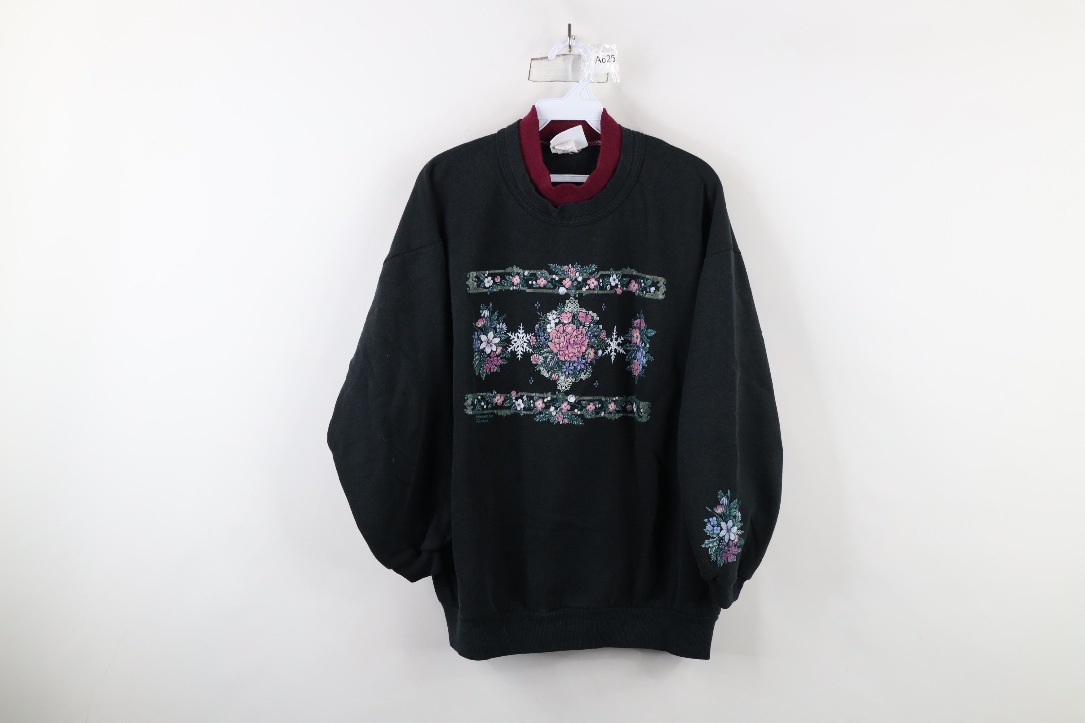 Vintage Vintage 90s Streetwear Country Farmhouse Sweatshirt USA Size XXL / US 16-18 / IT 52-54 - 1 Thumbnail