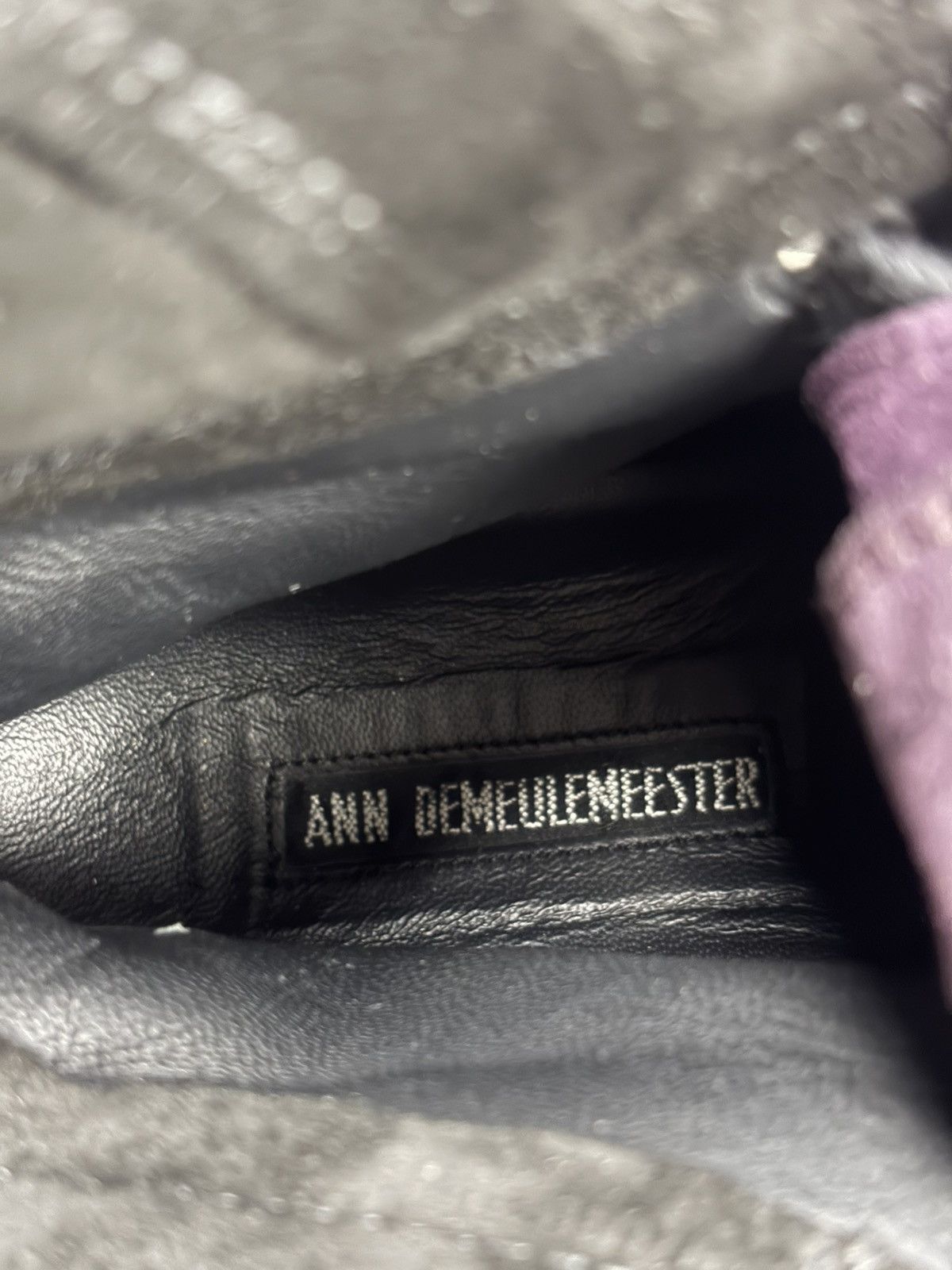 Ann Demeulemeester Ann Demeulemeester Scamosciato Suede High Top Sneakers Size US 10 / IT 40 - 14 Thumbnail