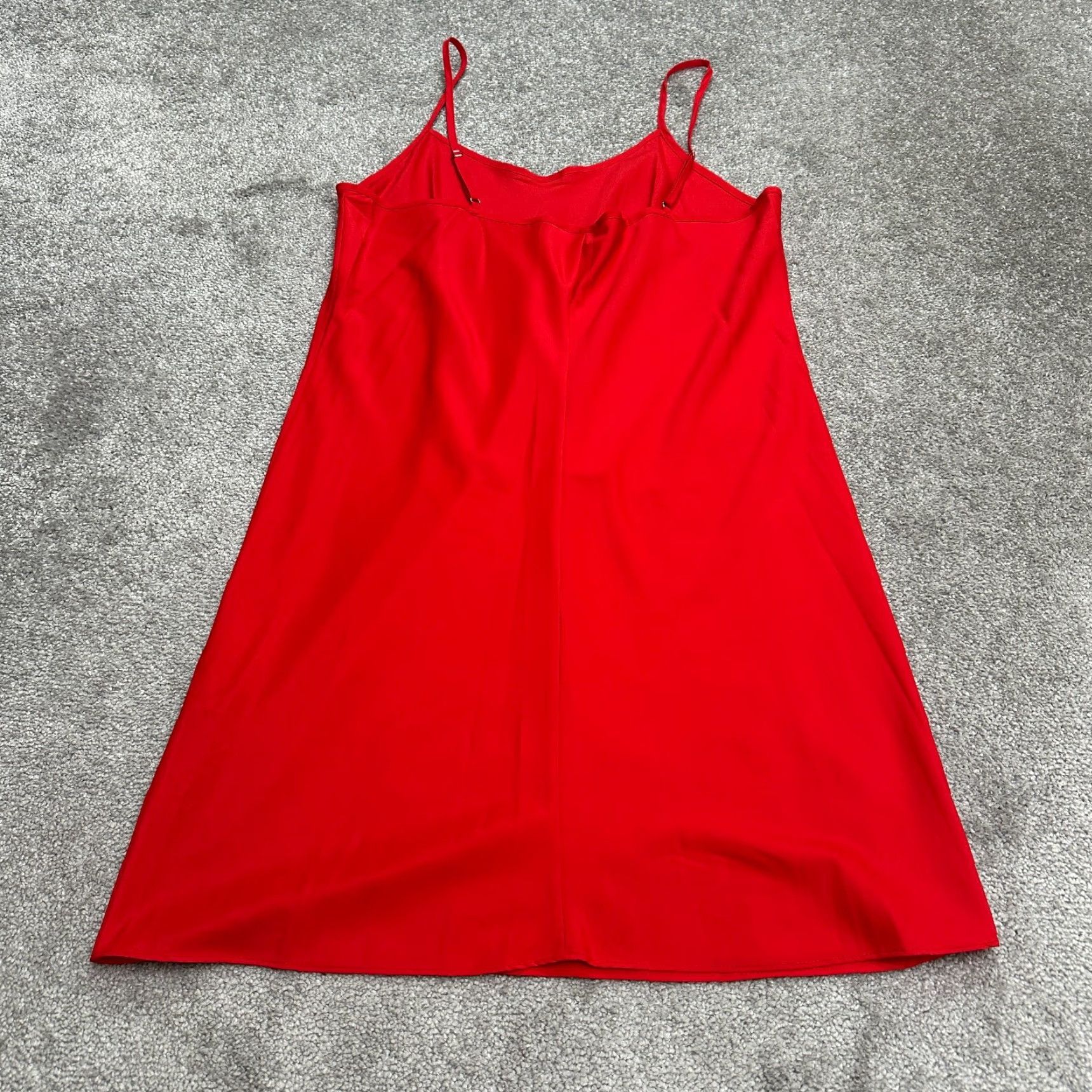 Nanette Lepore Nanette Lepore Slip Dress Womens 10 Red Camisole Spaghetti Adjustable Strap NWOT Dress Slip Red Nanette Lepore Womens 10 Size L / US 10 / IT 46 - 2 Thumbnail