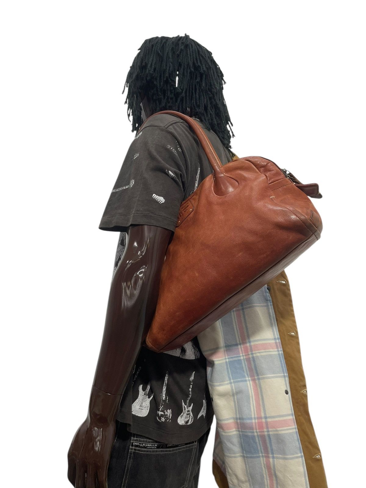 Genuine Leather Full Leather Genten Japan Tote Shoulder Bag 1🟩9 Size ONE SIZE - 1 Thumbnail