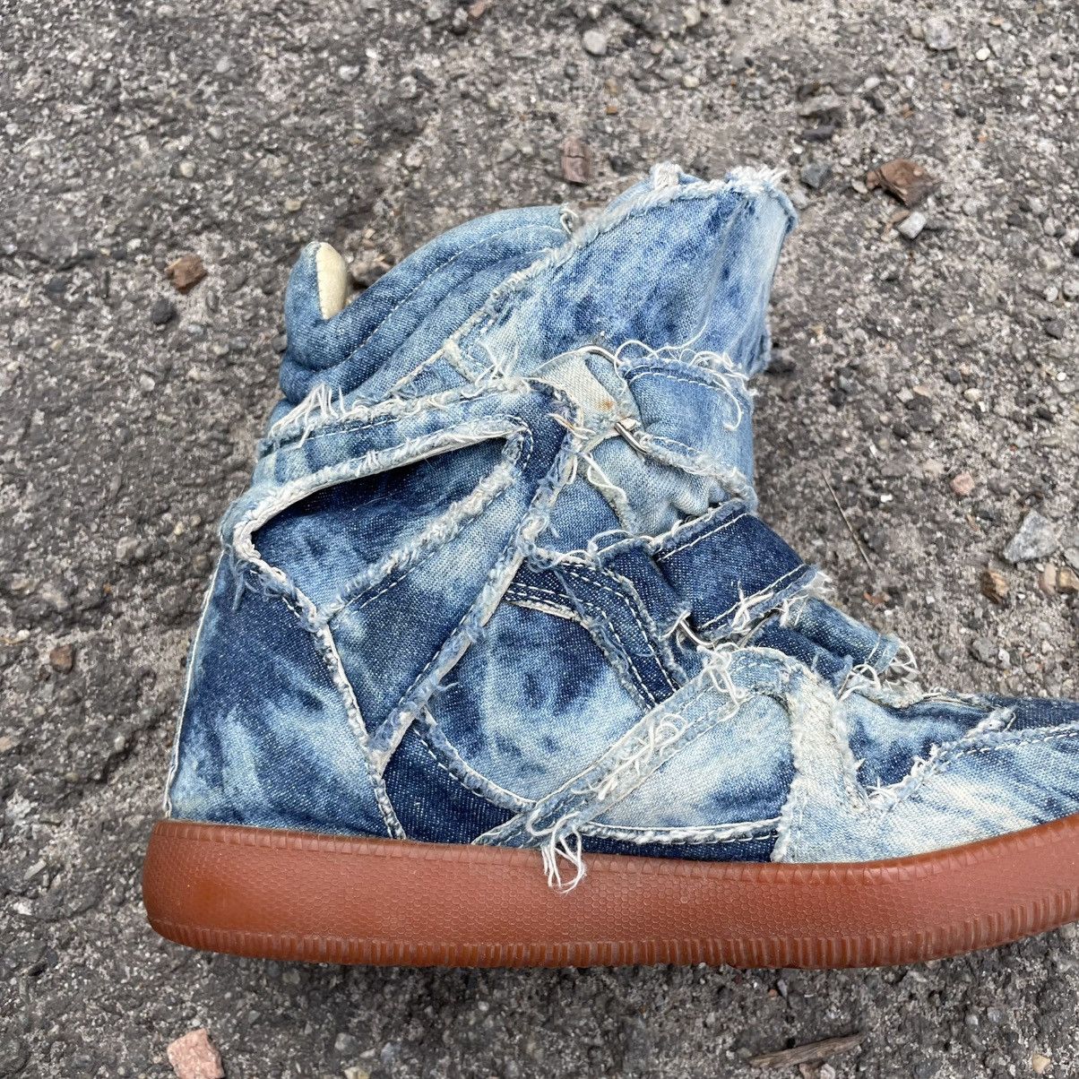 Isabel Marant Isabel Marant bekett denim wedge sneakers jeans y2k shoes Size US 4 / IT 34 - 3 Thumbnail