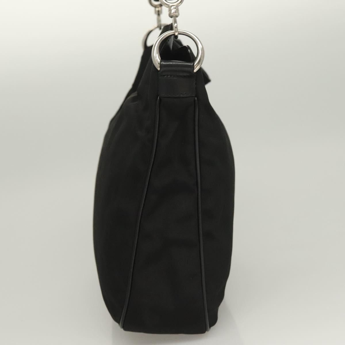 Gucci GUCCI Bamboo Handbag Canvas Black Silver 001 001 Size ONE SIZE - 4 Thumbnail
