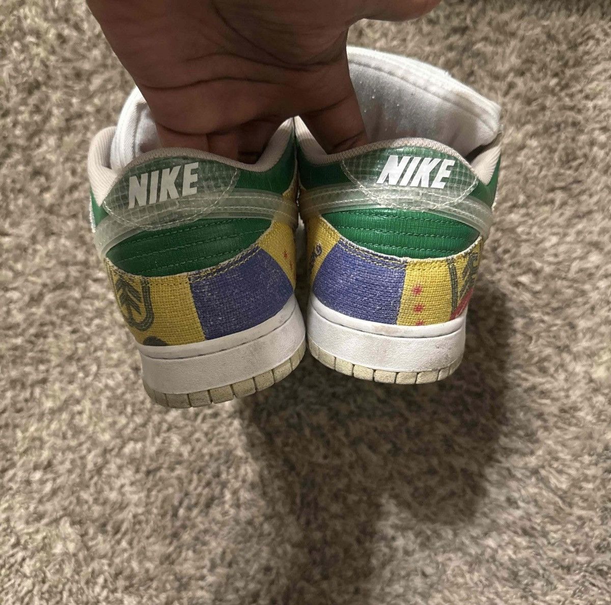 Nike Nike Dunk Low “City Market” Size US 11 / EU 44 - 4 Thumbnail
