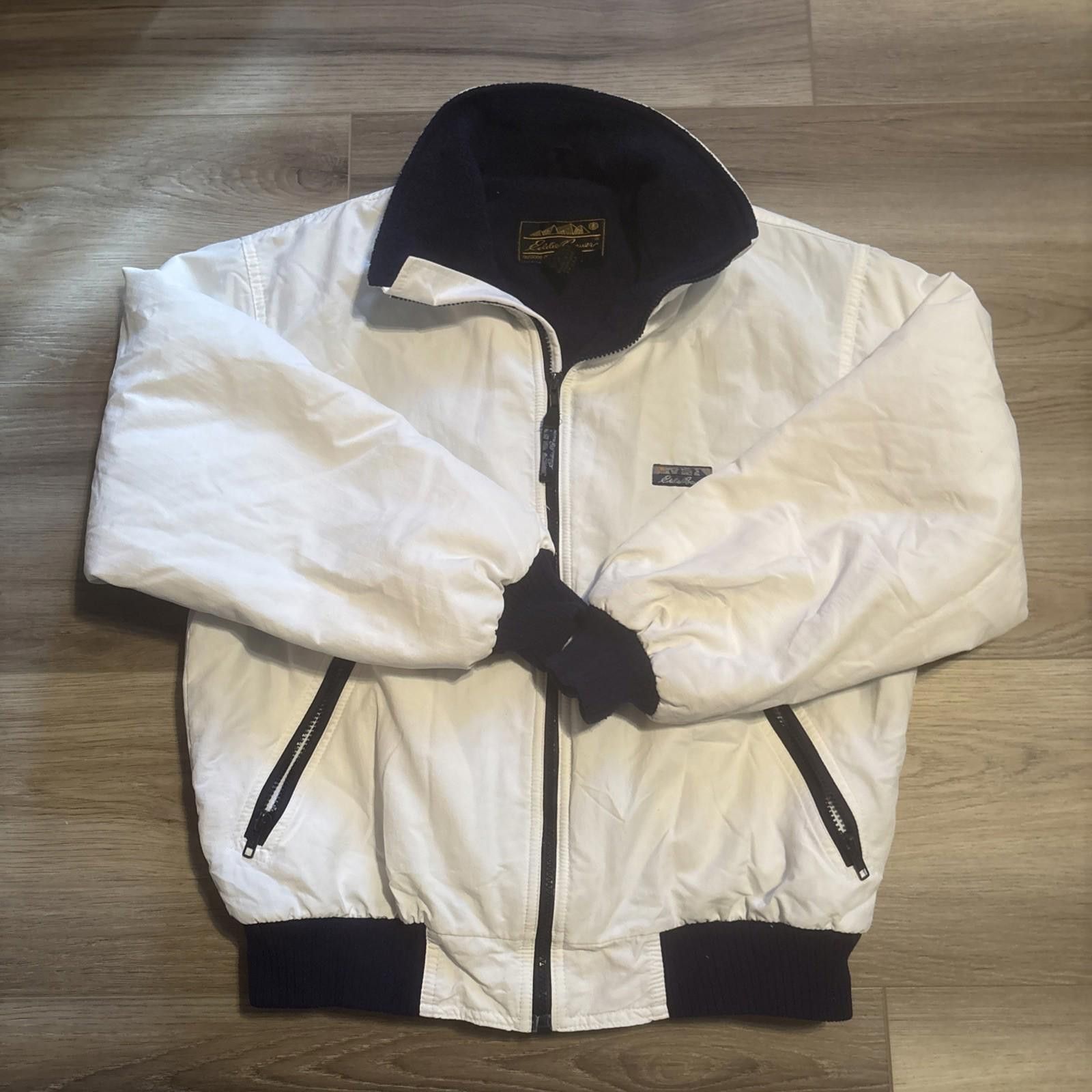 Eddie Bauer Eddie Bauer Weather Edge Coat Womens Size M Zip Fleece White Size M / US 6-8 / IT 42-44 - 1 Thumbnail