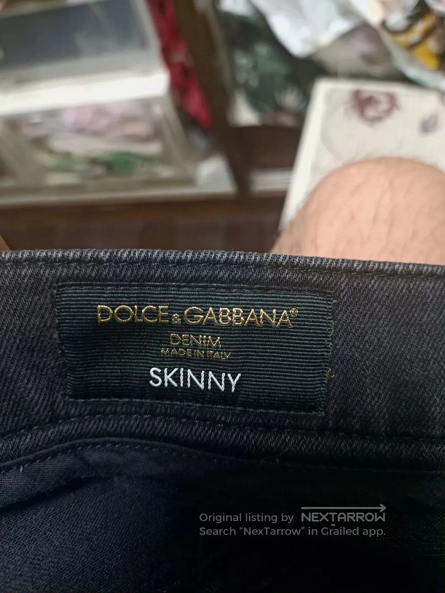 Dolce & Gabbana Dolce&Gabbana Sacred Heart Crown Jeans. Size US 40 / EU 56 - 6 Thumbnail