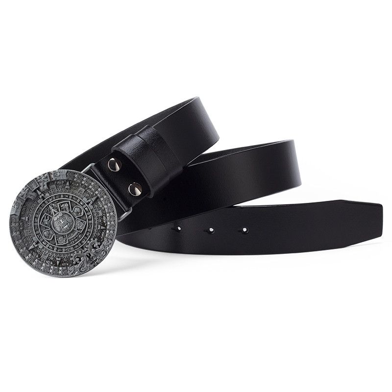 Designer Retro Vintage Belt Riveted Belts Menswear Accessories Size ONE SIZE - 5 Thumbnail
