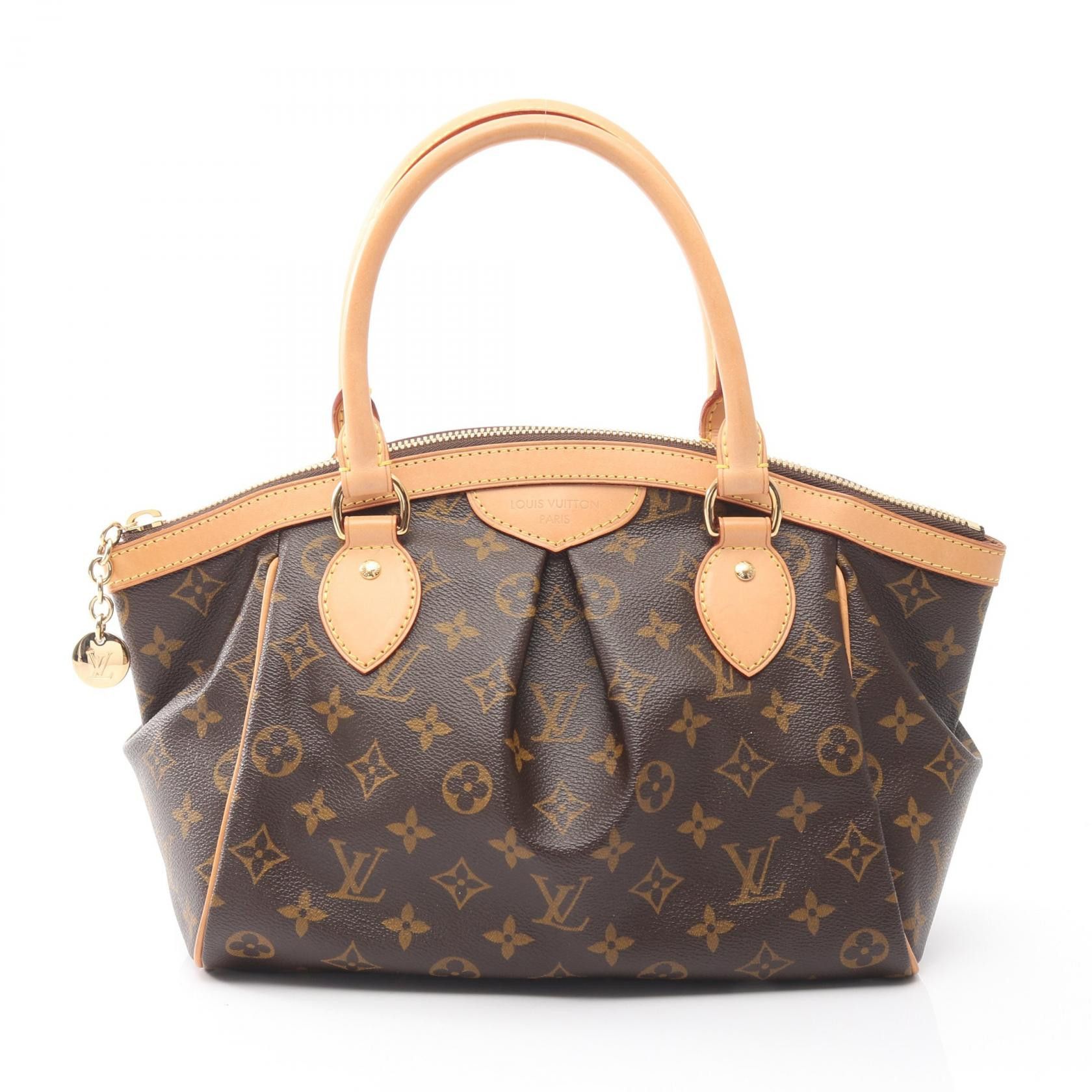 Louis Vuitton Louis Vuitton Louis Vuitton Tivoli PM Monogram Handbag Textile Handbag M40143 DUTY FREE for USA Size ONE SIZE - 1 Thumbnail