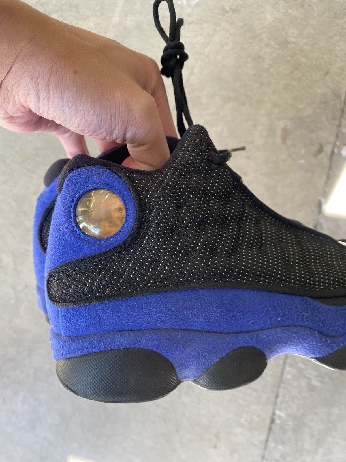 Jordan Brand Jordan 13 Black Hyper Royal Size US 5.5 / EU 38 - 4 Thumbnail