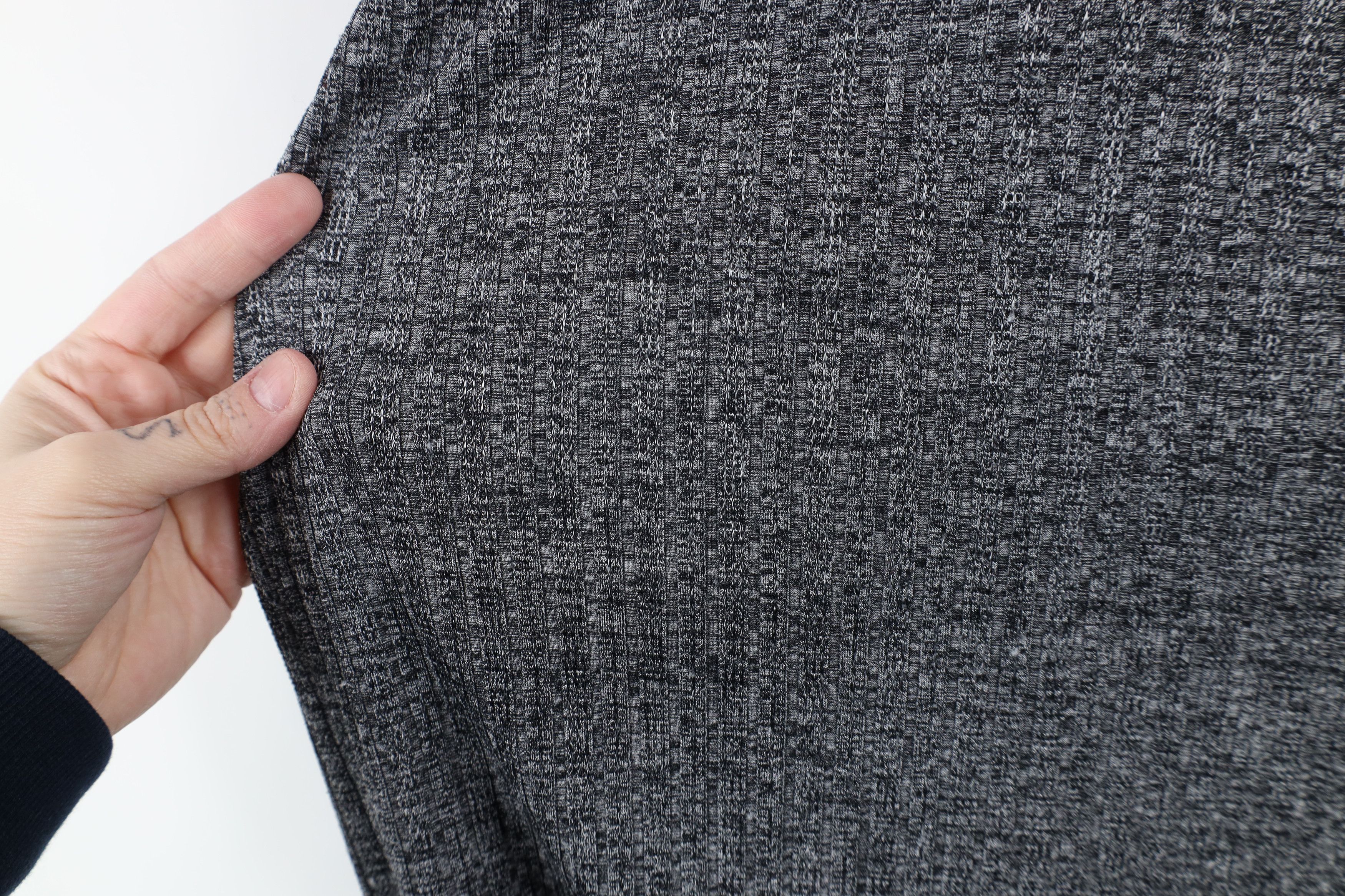 Vintage Vintage 90s Streetwear Ribbed Knit Half Zip Dance Rave Polo Size US XL / EU 56 / 4 - 5 Thumbnail