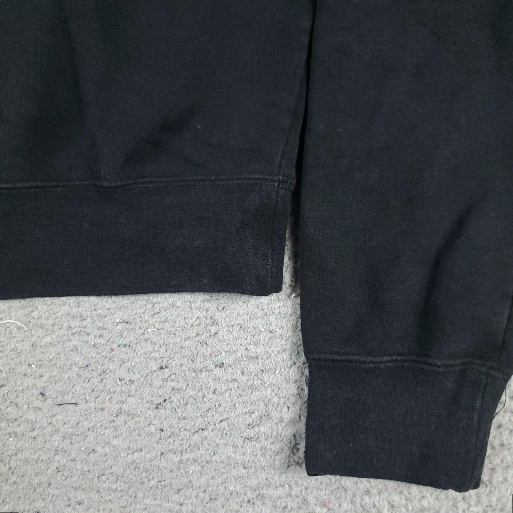 Nike Nike Hoodie Womens Small Black Crop Pullover Sweatshirt Activewear Size S / US 4 / IT 40 - 5 Thumbnail