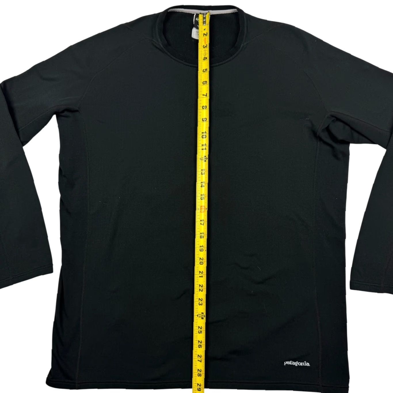 Patagonia Patagonia Capilene Base Layer L/S T-Shirt Black XL Men Crewneck Long Sleeve Polyester Stretch Base Layer Pullover Athletic Shirts Size US XL / EU 56 / 4 - 5 Thumbnail