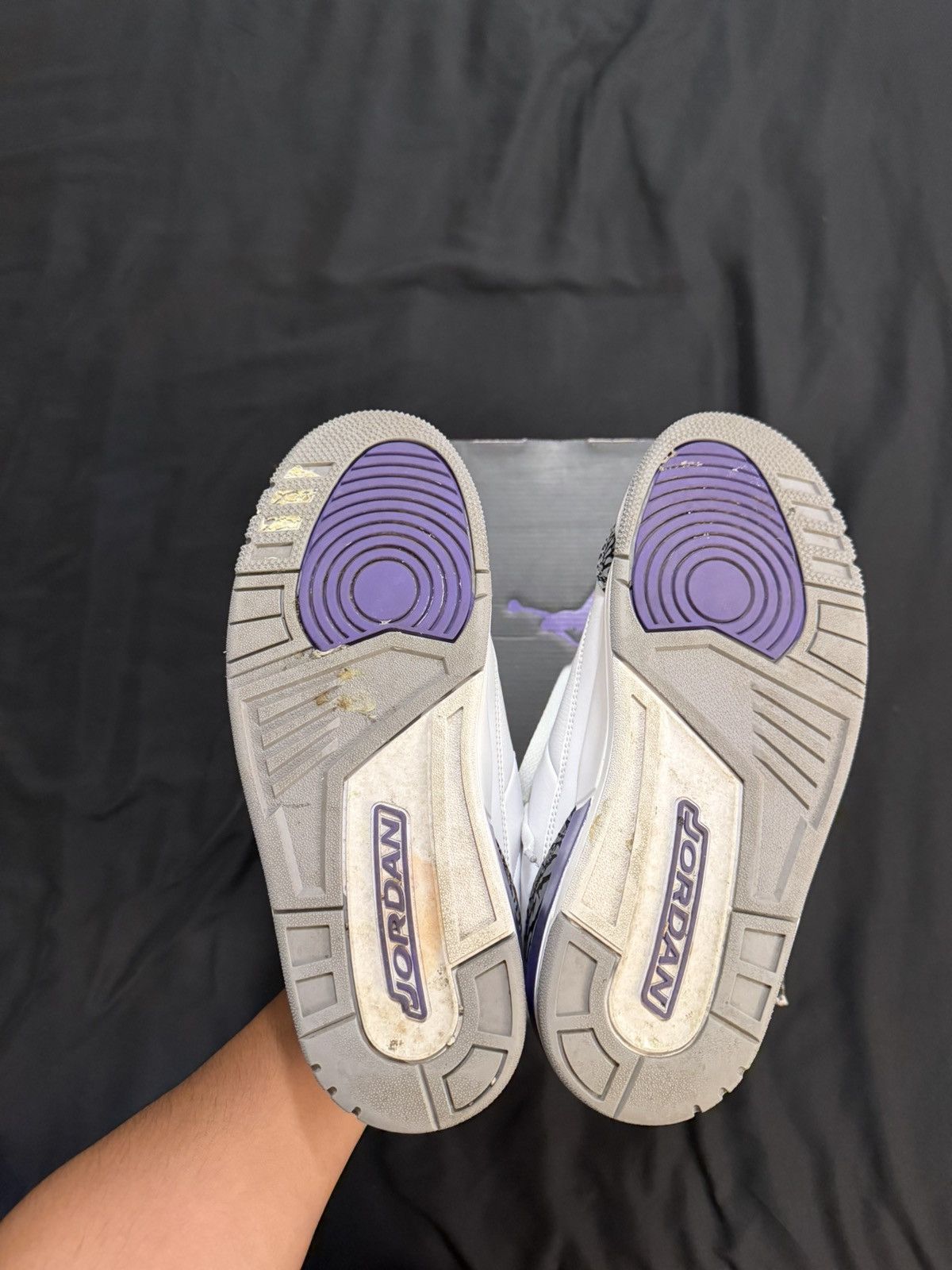 Jordan Brand Air Jordan 3 Retro Dark Iris Size US 9 / EU 42 - 5 Thumbnail
