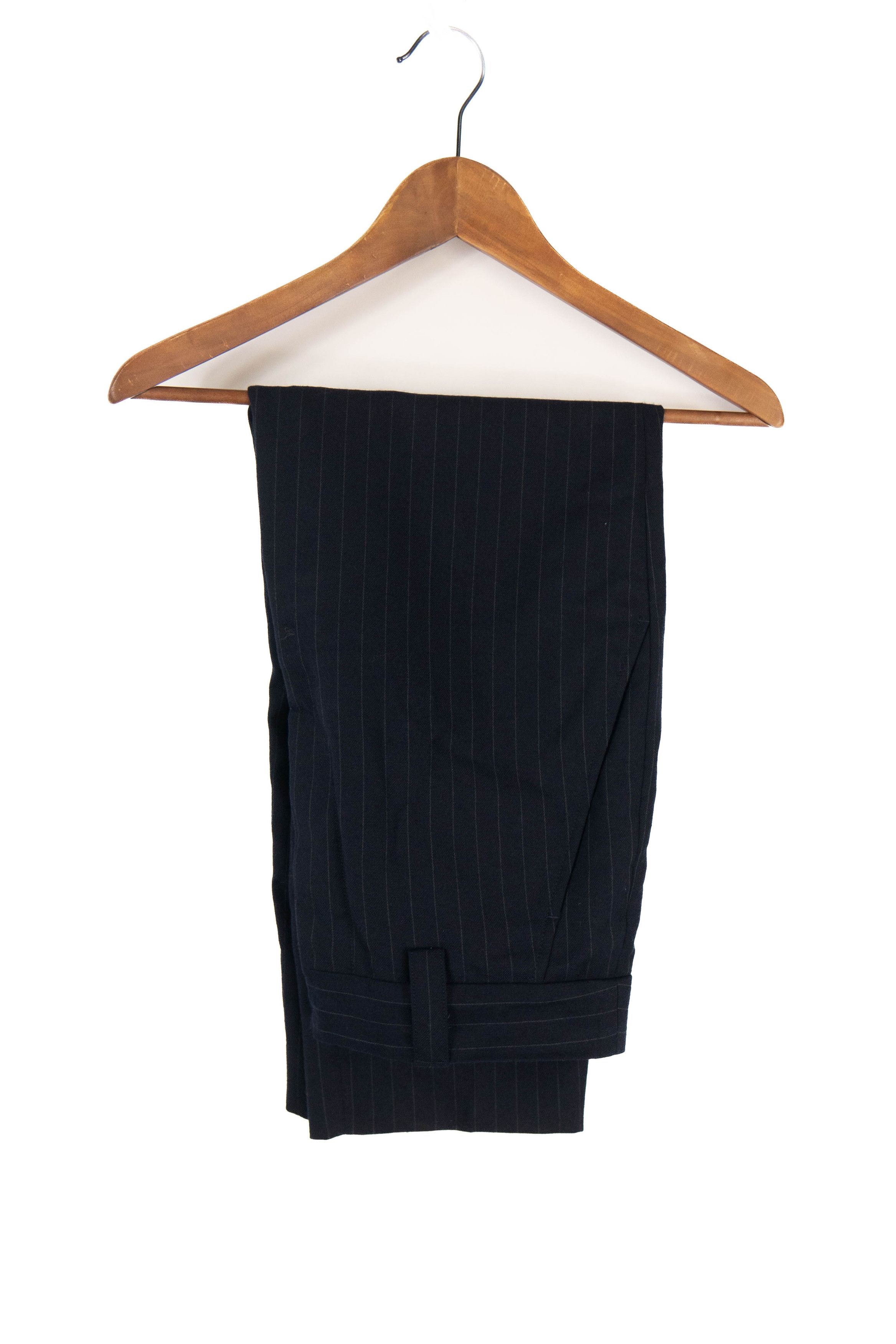 Acne Studios Acne Studios Trea Pin Wo 100% wool pants striped Size 25" / US 0 / IT 36 - 1 Thumbnail